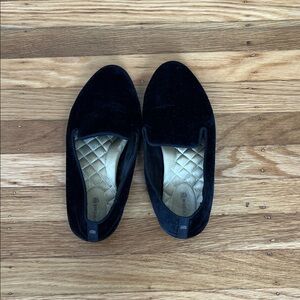 Birdies Black Velvet Flats